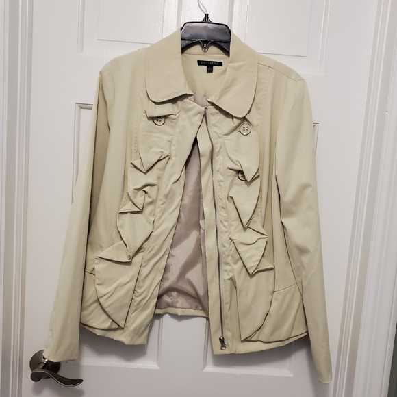 For Cynthia Zip close Line jacket size Large, Casual - Picture 1 of 11